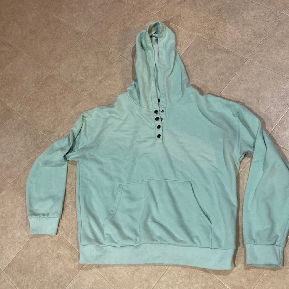Mint green sweatshirt